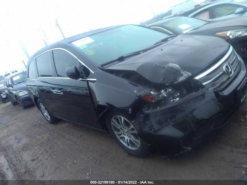 2013 HONDA ODYSSEY EX-L 5FNRL5H65DB030543