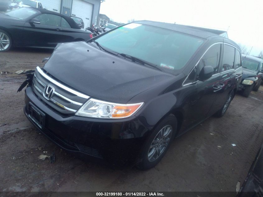 2013 HONDA ODYSSEY EX-L 5FNRL5H65DB030543