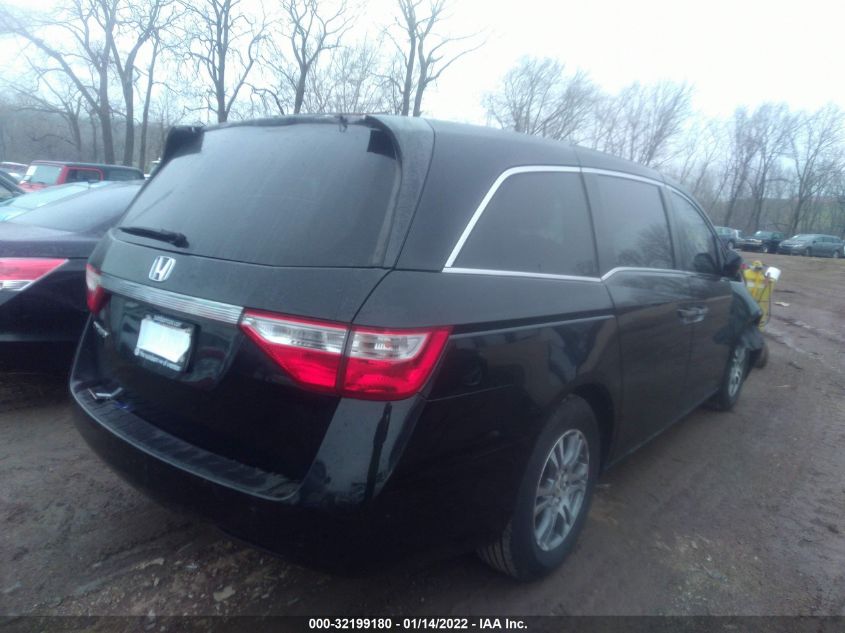 2013 HONDA ODYSSEY EX-L 5FNRL5H65DB030543