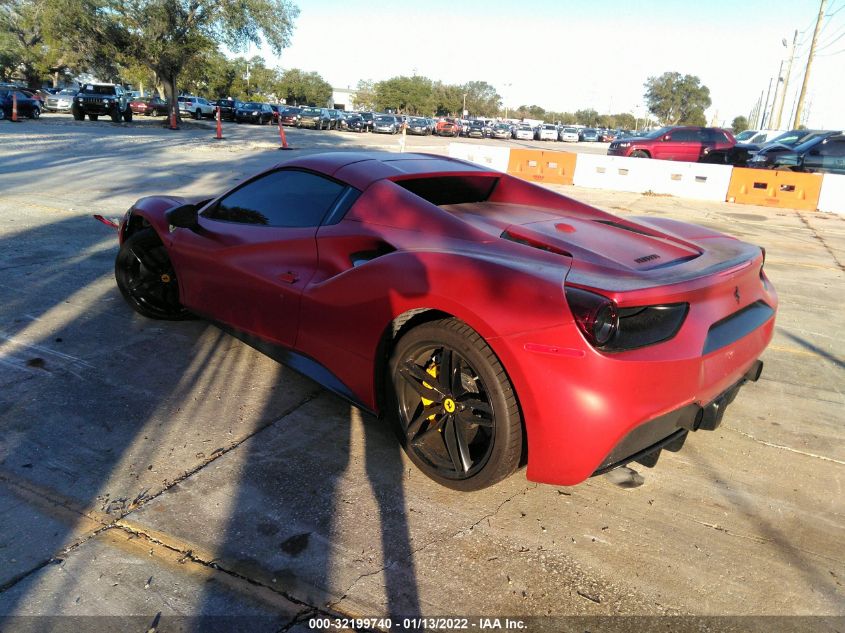 2016 FERRARI 488 SPIDER ZFF80AMA8G0218971