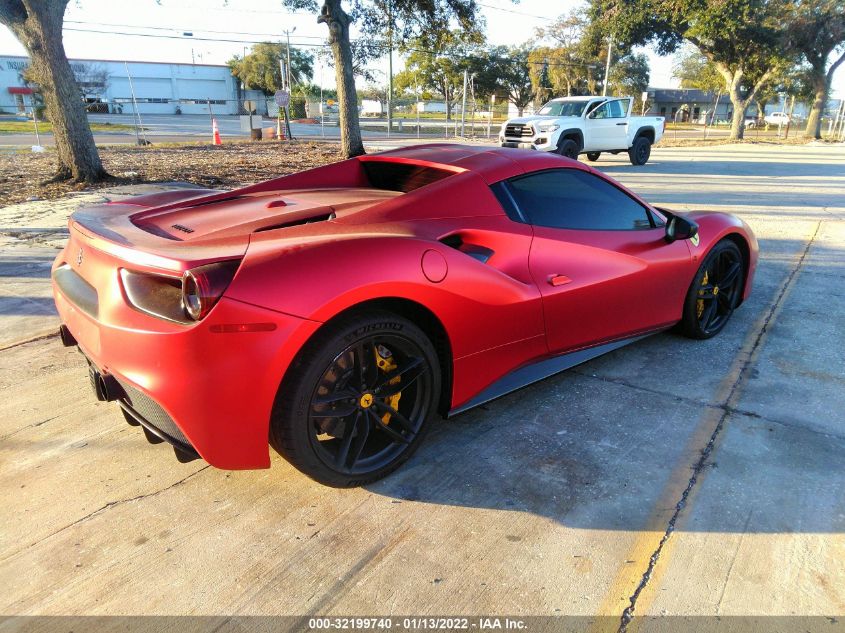 2016 FERRARI 488 SPIDER ZFF80AMA8G0218971