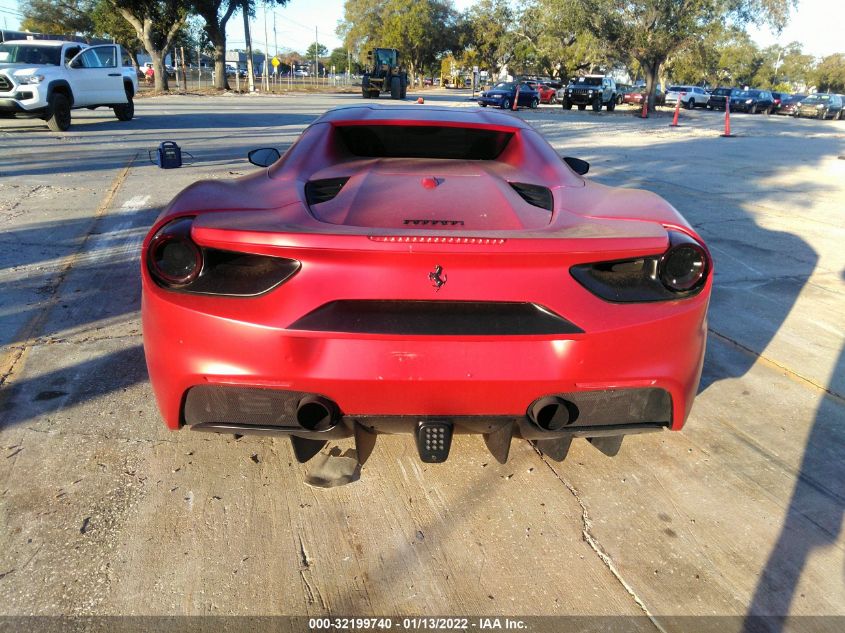 2016 FERRARI 488 SPIDER ZFF80AMA8G0218971