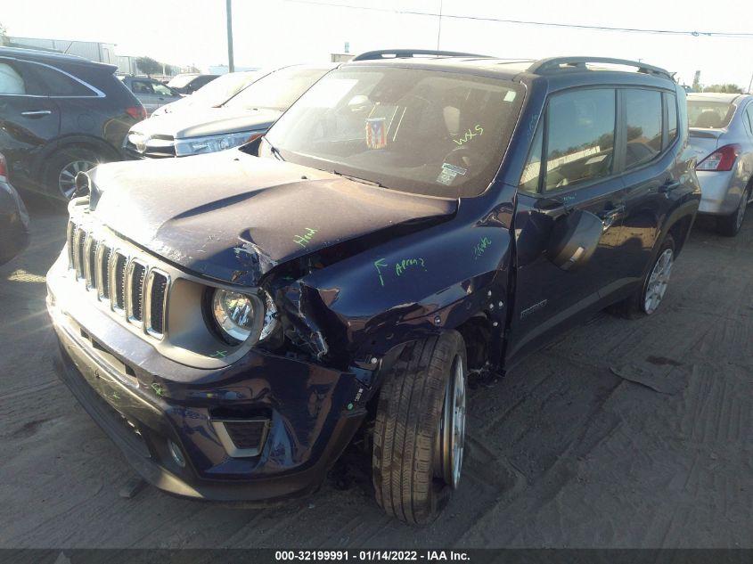 2021 JEEP RENEGADE LIMITED ZACNJDD18MPM23063