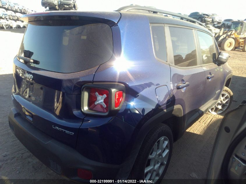 2021 JEEP RENEGADE LIMITED ZACNJDD18MPM23063