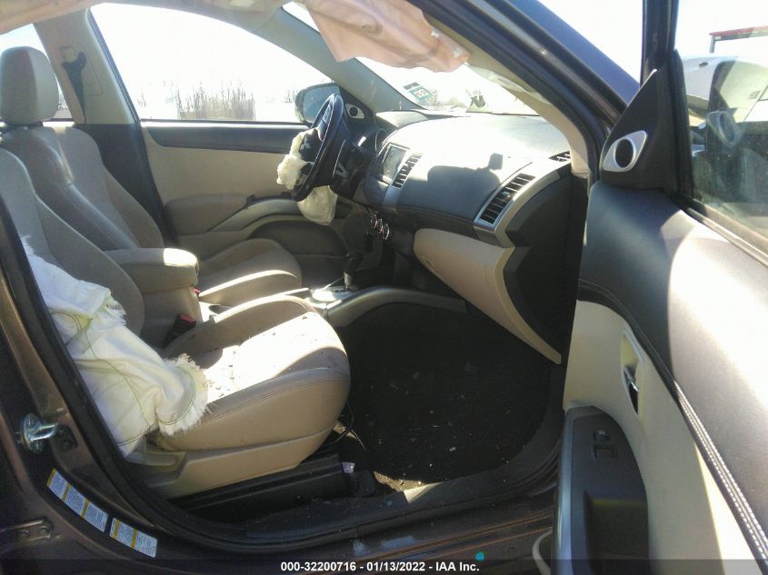 2013 MITSUBISHI OUTLANDER SE JA4AS3AW6DU007515