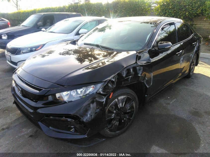 2018 HONDA CIVIC HATCHBACK EX SHHFK7H57JU231475