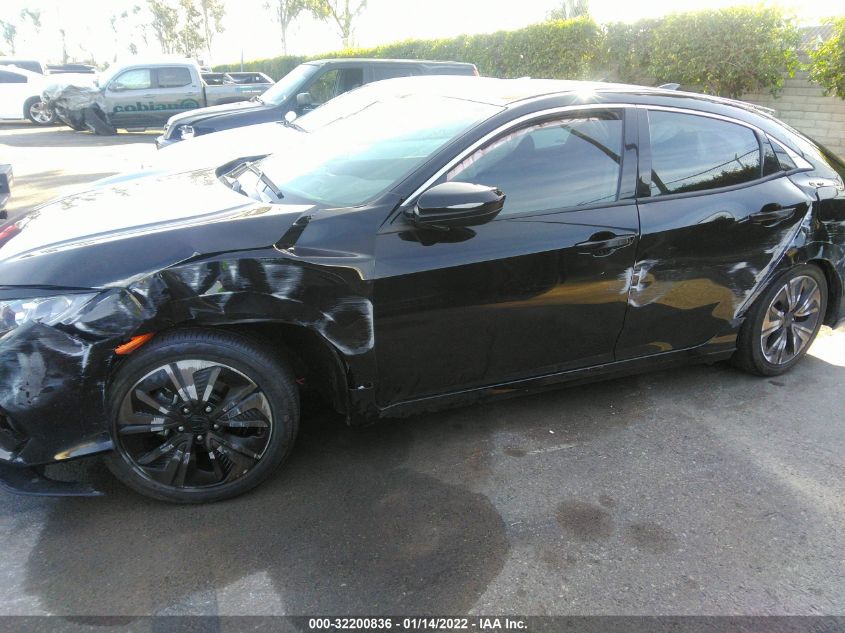 2018 HONDA CIVIC HATCHBACK EX SHHFK7H57JU231475