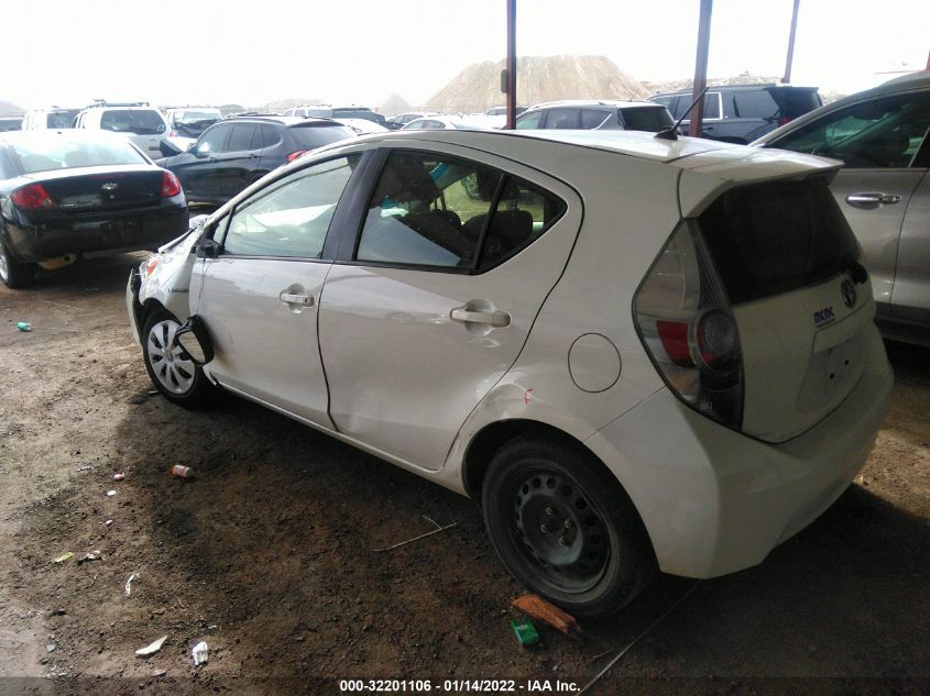 2014 TOYOTA PRIUS C ONE/THREE/TWO/FOUR JTDKDTB36E1570348