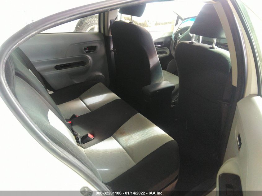 2014 TOYOTA PRIUS C ONE/THREE/TWO/FOUR JTDKDTB36E1570348