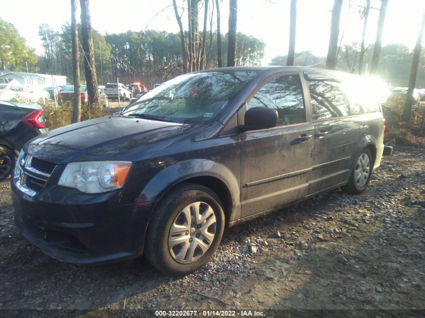 2014 DODGE GRAND CARAVAN SE 2C4RDGBG4ER213013