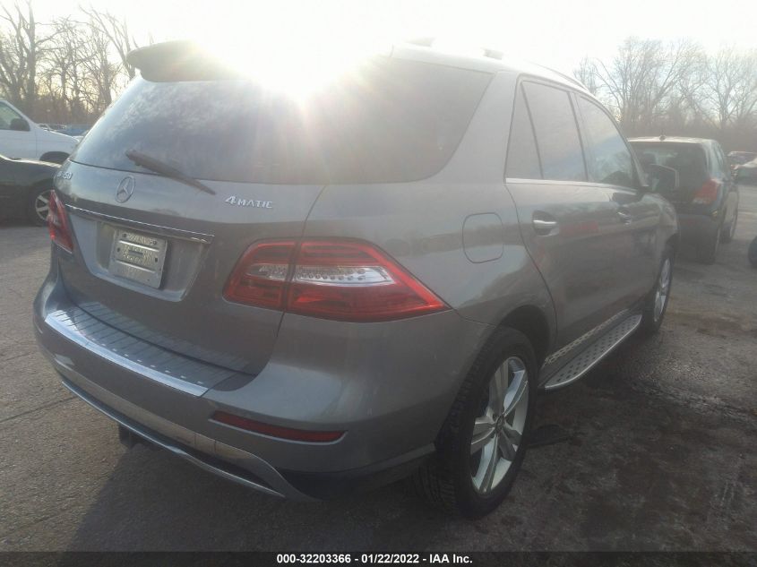 2014 MERCEDES-BENZ M-CLASS ML 350 4JGDA5HB6EA377642