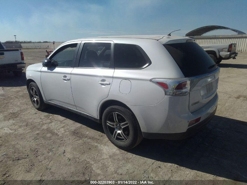 2014 MITSUBISHI OUTLANDER ES JA4AD2A38EZ010320