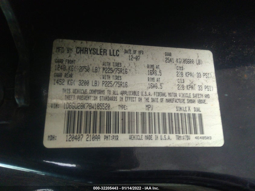 Dodge Nitro 2008