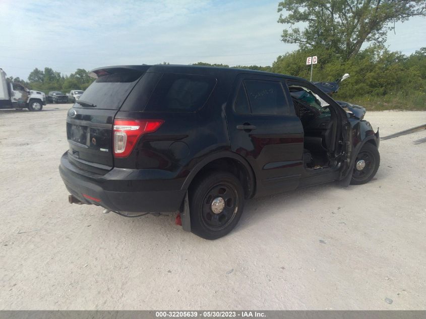 2013 FORD UTILITY POLICE 1FM5K8AR7DGC01818