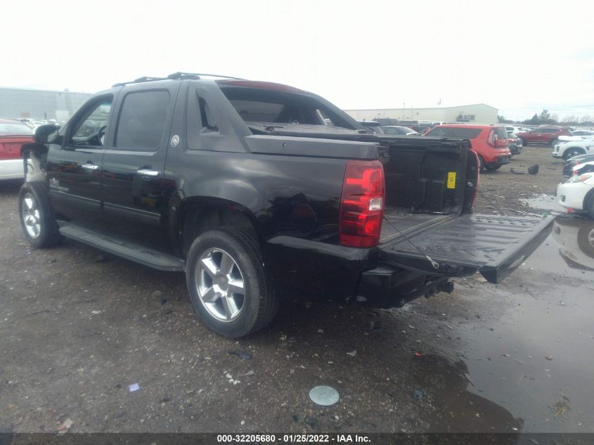 2013 CHEVROLET AVALANCHE LT 3GNMCFE03DG126298