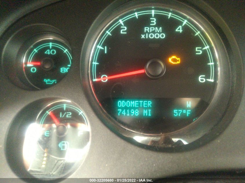 2013 CHEVROLET AVALANCHE LT 3GNMCFE03DG126298