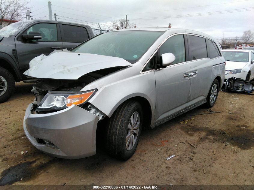 2014 HONDA ODYSSEY EX-L 5FNRL5H64EB101393