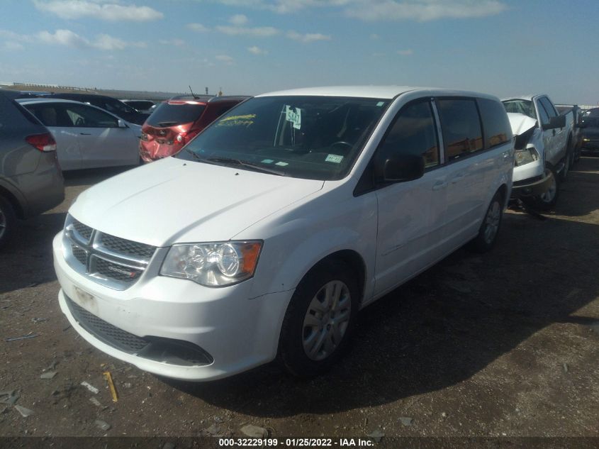 2016 DODGE GRAND CARAVAN SE 2C4RDGBG2GR176465
