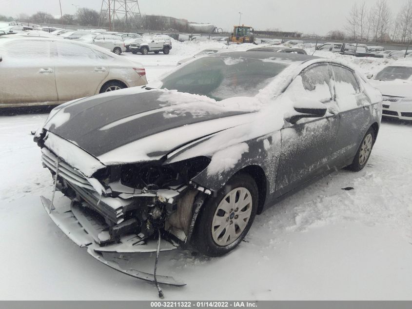 2014 FORD FUSION S 3FA6P0G73ER255876