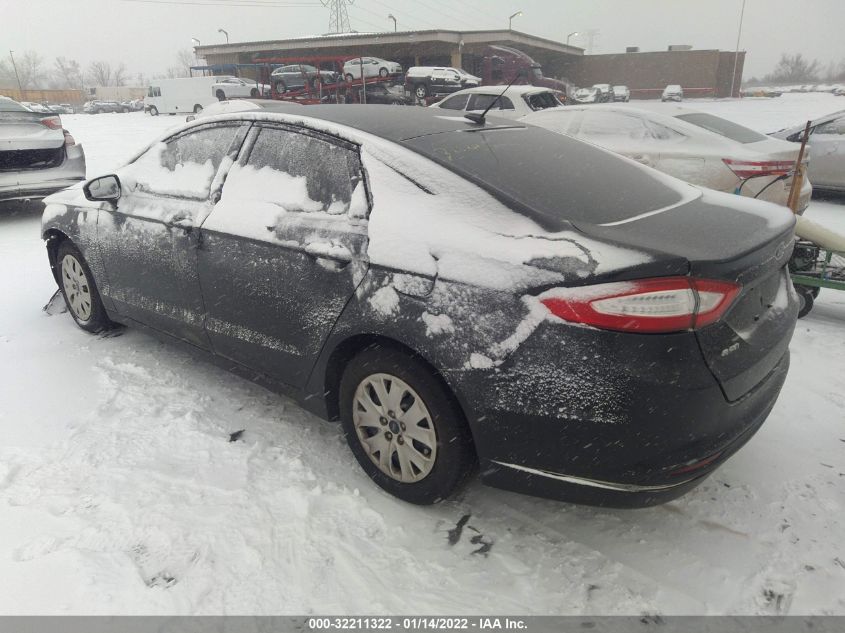 2014 FORD FUSION S 3FA6P0G73ER255876
