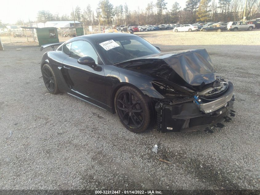 2020 PORSCHE 718 CAYMAN, VIN: WP0AC2A85LS289364