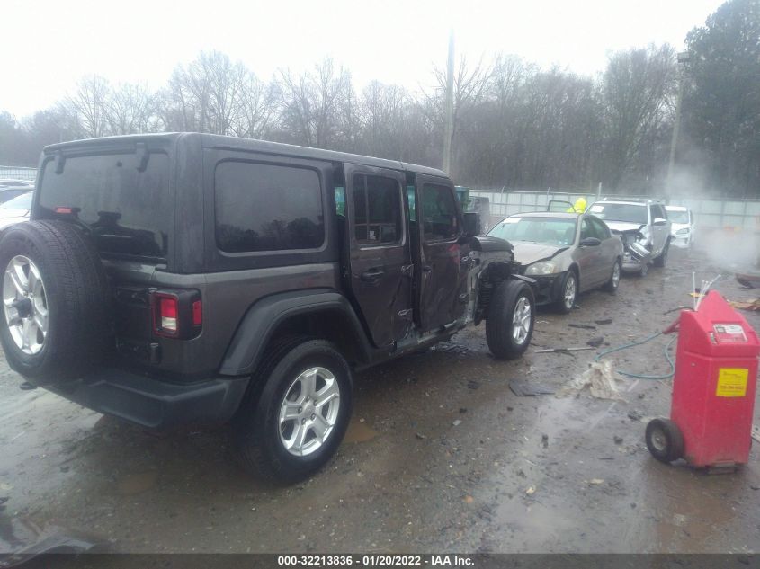 2018 JEEP WRANGLER UNLIMITED SPORT S 1C4HJXDN6JW225844