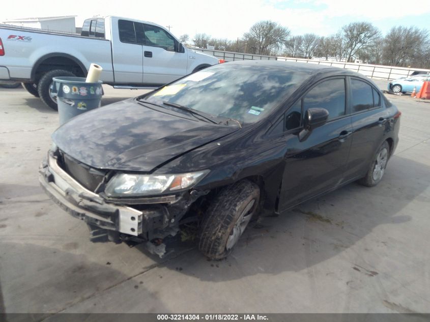 2014 HONDA CIVIC SEDAN LX 19XFB2F51EE214335