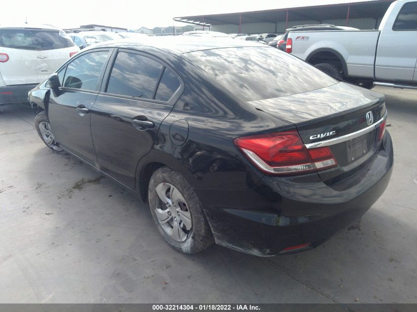 2014 HONDA CIVIC SEDAN LX 19XFB2F51EE214335