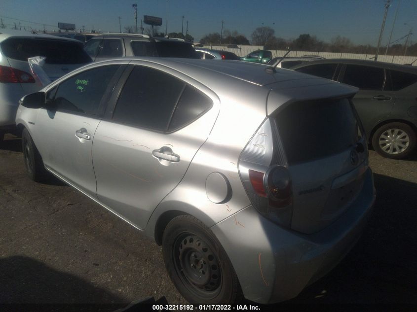 2013 TOYOTA PRIUS C ONE/TWO/THREE/FOUR JTDKDTB35D1550882