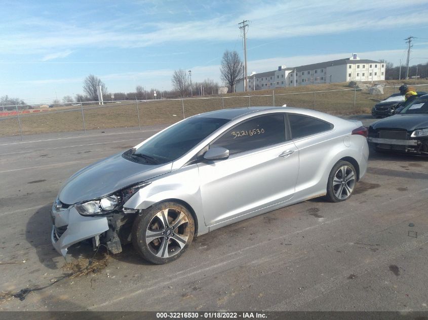 2014 HYUNDAI ELANTRA COUPE KMHDH6AH8EU028397