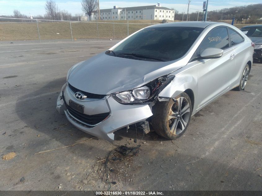 2014 HYUNDAI ELANTRA COUPE KMHDH6AH8EU028397