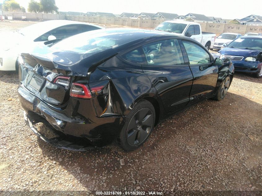 2021 TESLA MODEL 3 STANDARD RANGE PLUS 5YJ3E1EA8MF870642