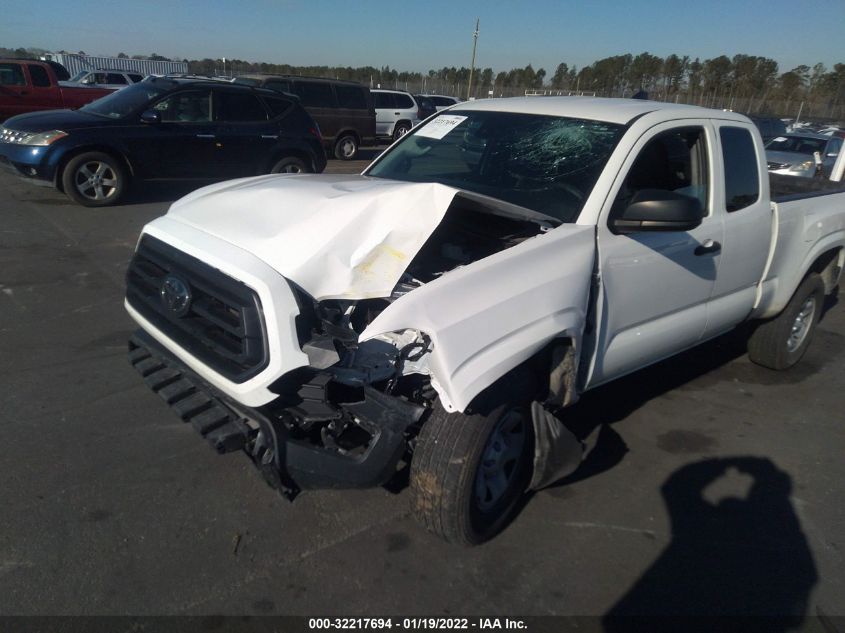 2021 TOYOTA TACOMA 2WD SR/SR5 3TYRX5GN6MT007169