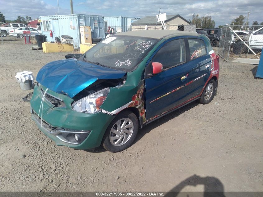 2018 MITSUBISHI MIRAGE SE ML32A4HJ1JH011296