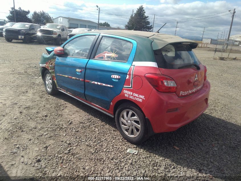 2018 MITSUBISHI MIRAGE SE ML32A4HJ1JH011296