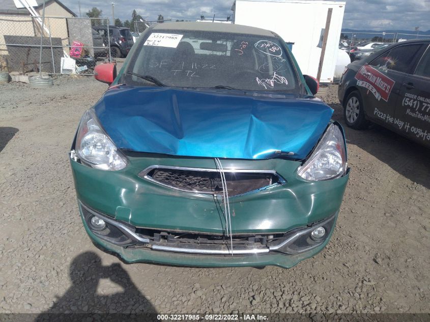 2018 MITSUBISHI MIRAGE SE ML32A4HJ1JH011296