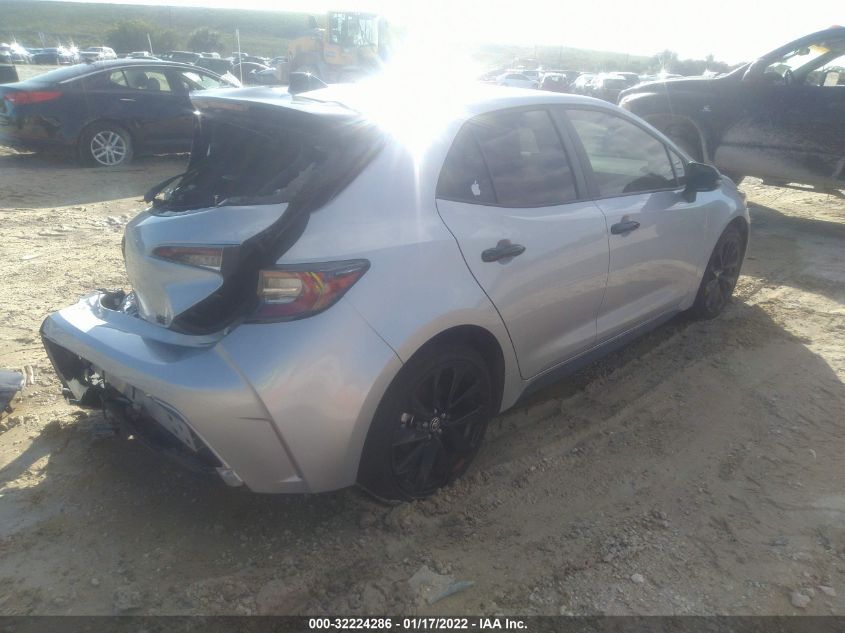 2022 TOYOTA COROLLA HATCHBACK SE/NIGHTSHADE/XSE JTND4MBE0N3155011