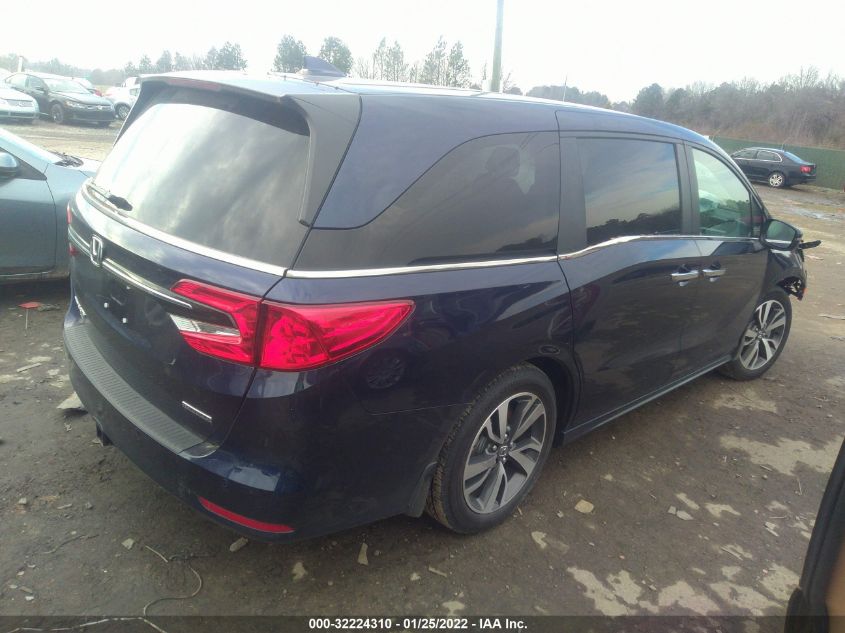 2022 HONDA ODYSSEY TOURING 5FNRL6H82NB014440