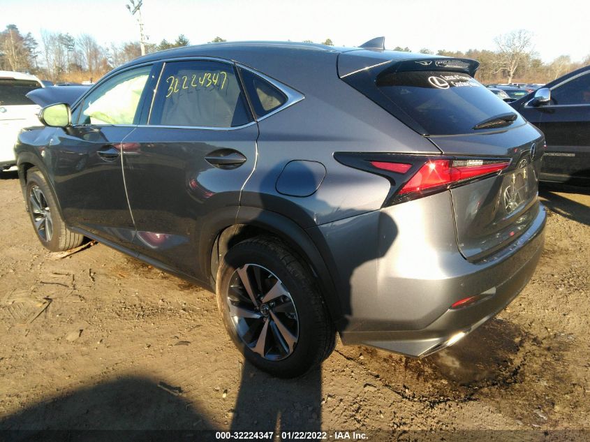 2021 LEXUS NX NX 300 JTJGARDZ8M2255902