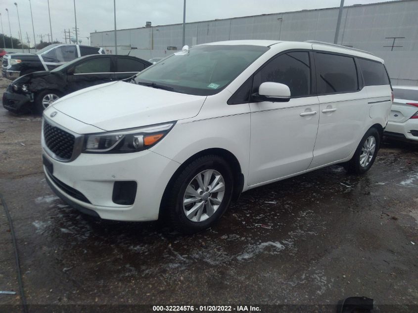 2016 KIA SEDONA LX KNDMB5C18G6213654