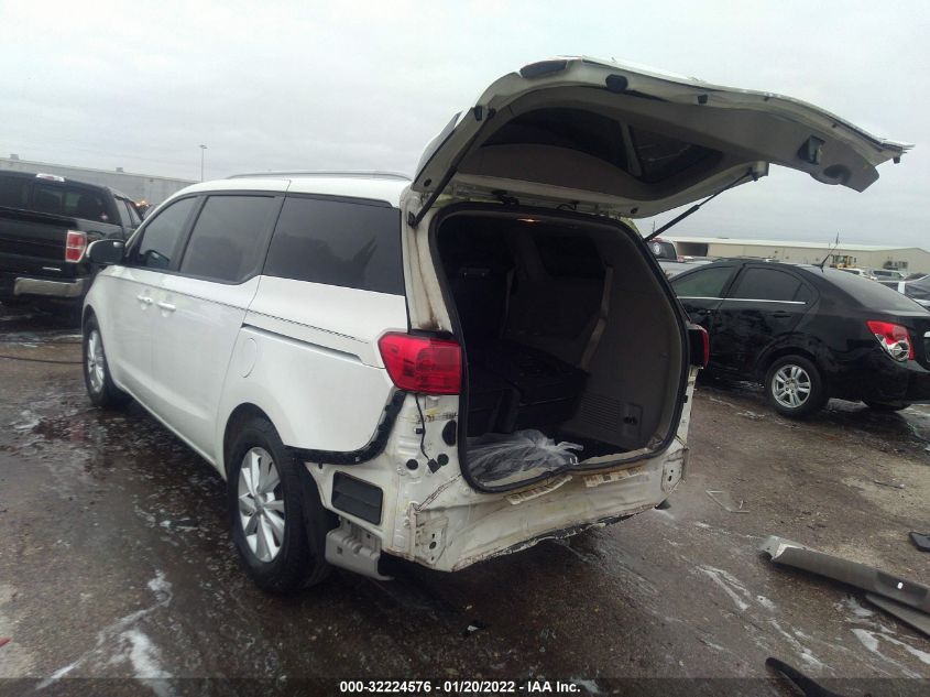 2016 KIA SEDONA LX KNDMB5C18G6213654