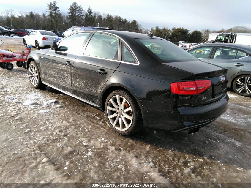 2014 AUDI A4 PREMIUM WAUDFAFLXEA062107