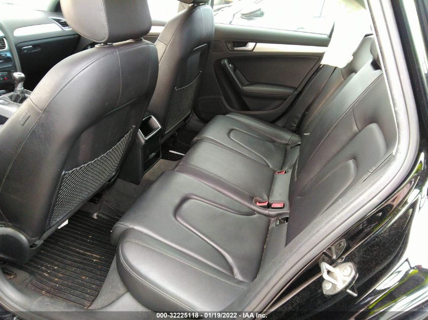 2014 AUDI A4 PREMIUM WAUDFAFLXEA062107