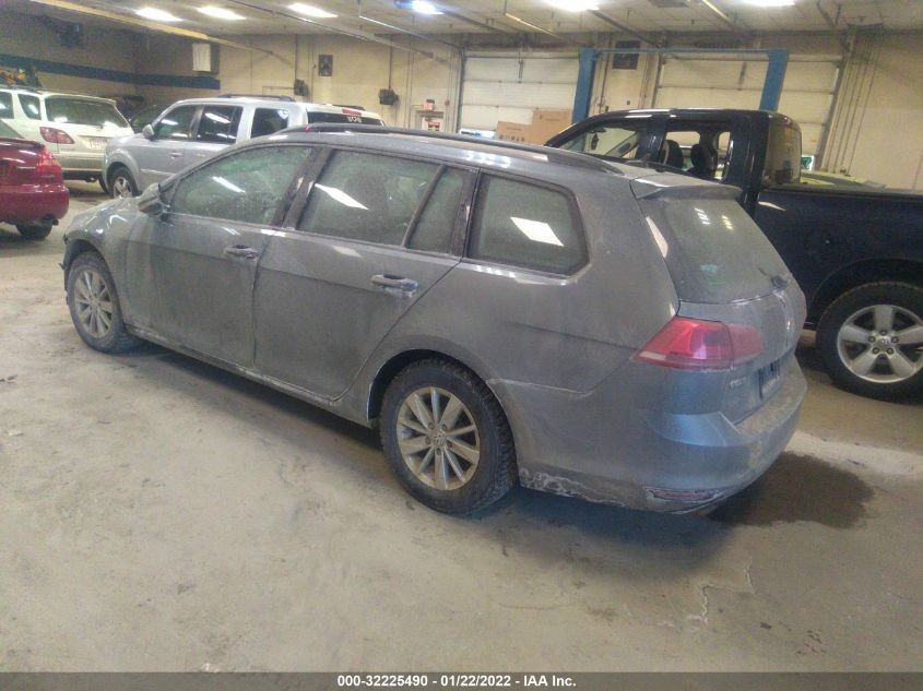 2015 VOLKSWAGEN GOLF SPORTWAGEN TSI S 3VWA17AU1FM503521