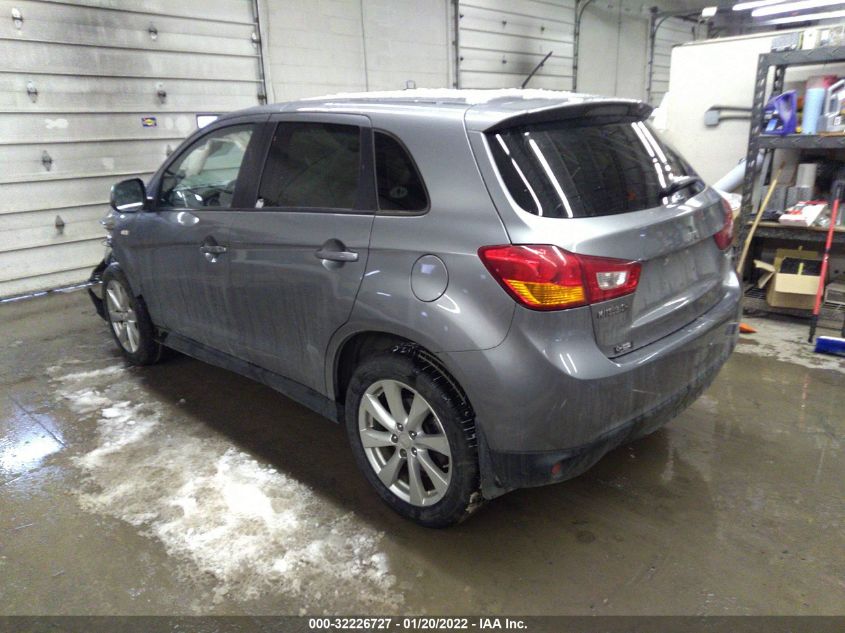 2014 MITSUBISHI OUTLANDER SPORT ES 4A4AP3AU5EE013624
