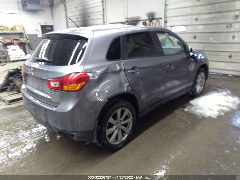 2014 MITSUBISHI OUTLANDER SPORT ES 4A4AP3AU5EE013624
