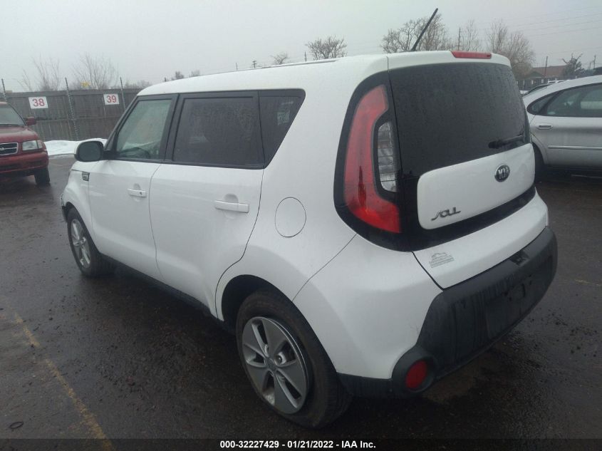 2015 KIA SOUL BASE KNDJN2A23F7170449