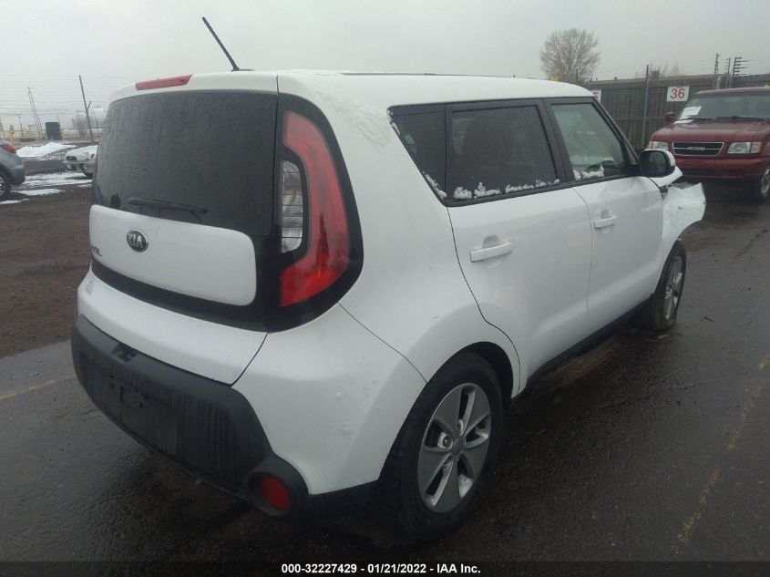 2015 KIA SOUL BASE KNDJN2A23F7170449