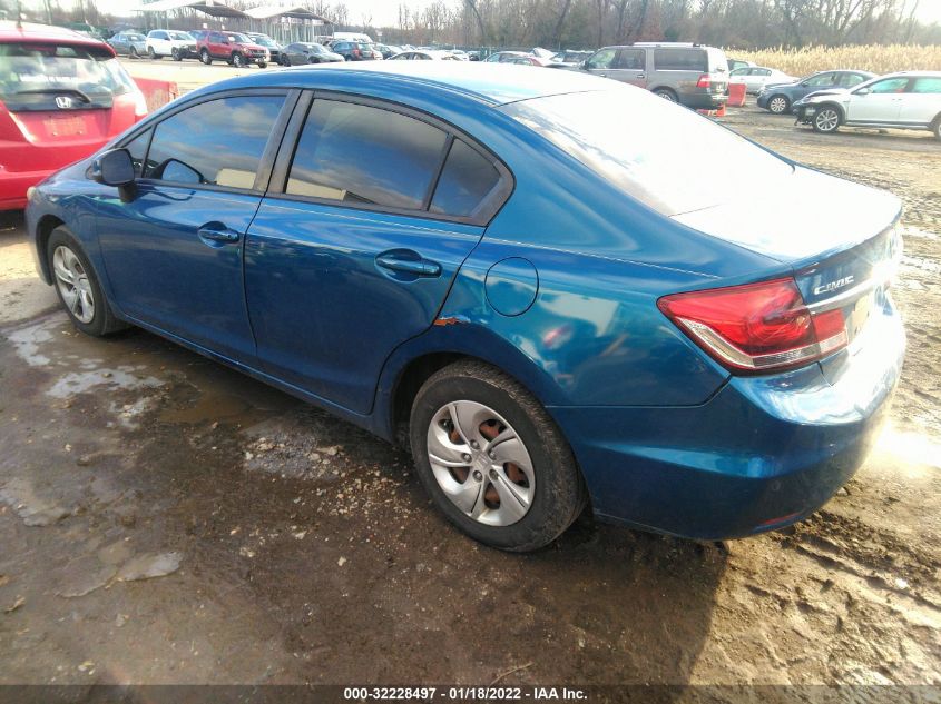 2013 HONDA CIVIC SDN LX 2HGFB2F58DH569104