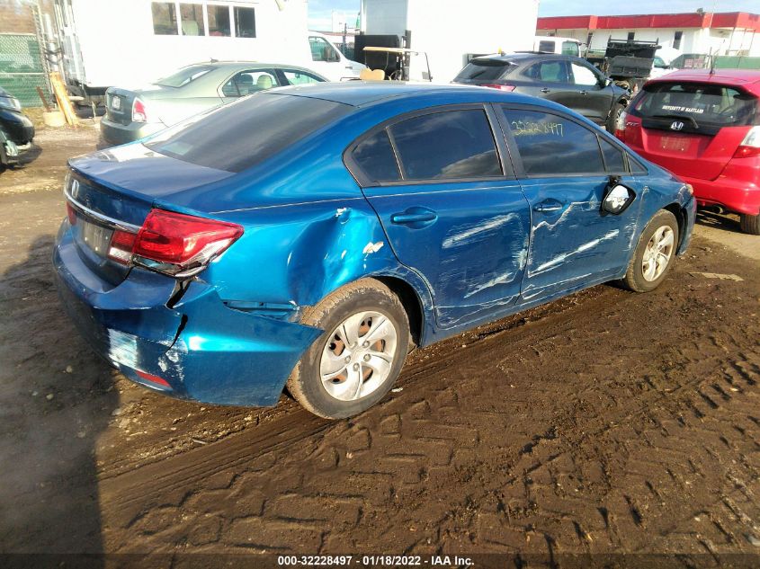 2013 HONDA CIVIC SDN LX 2HGFB2F58DH569104